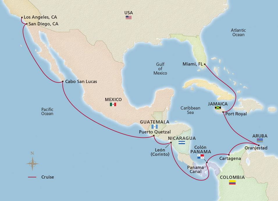 Panama Canal On Map Of The World - 2024 Schedule 1